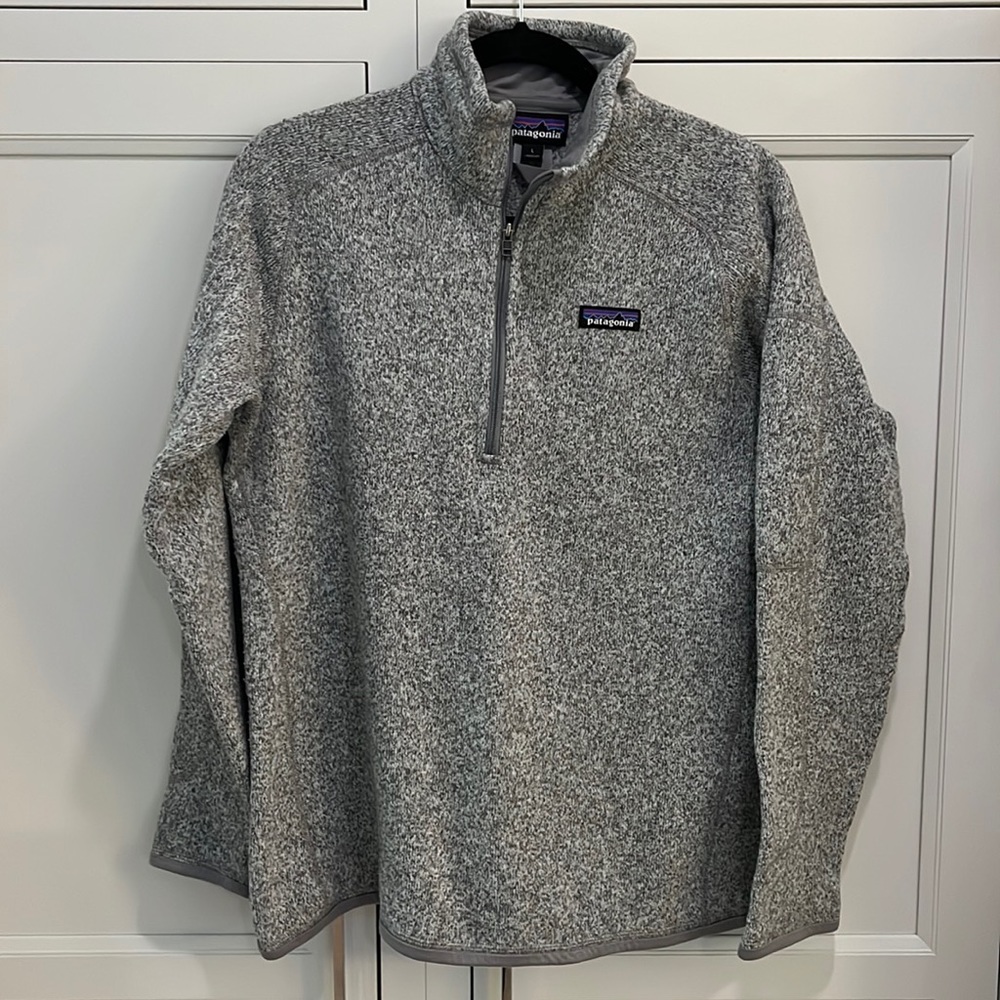 EUC Patagonia Better Sweater 1/4 zip size L